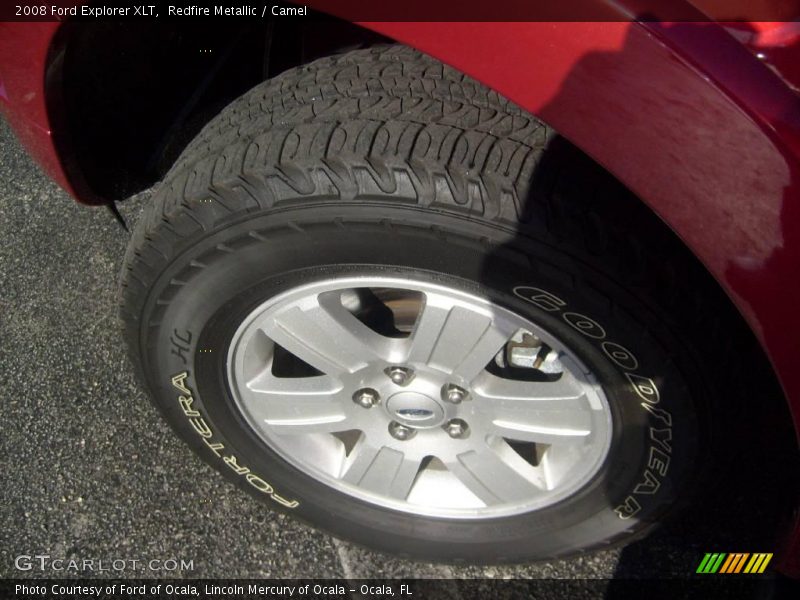 Redfire Metallic / Camel 2008 Ford Explorer XLT