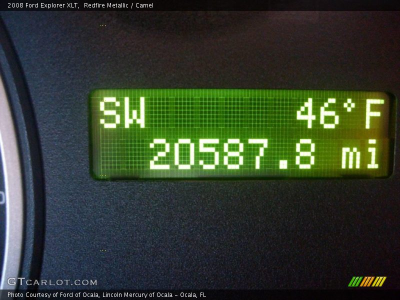Redfire Metallic / Camel 2008 Ford Explorer XLT