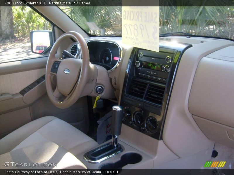 Redfire Metallic / Camel 2008 Ford Explorer XLT