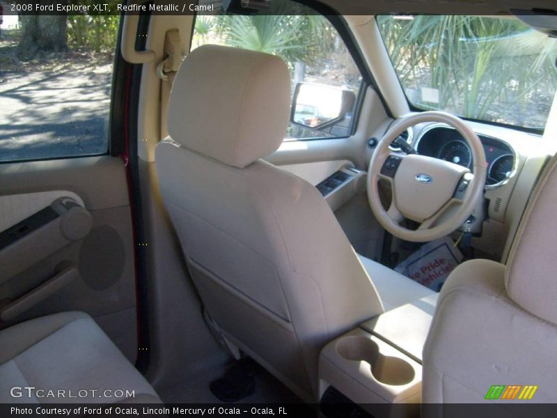 Redfire Metallic / Camel 2008 Ford Explorer XLT