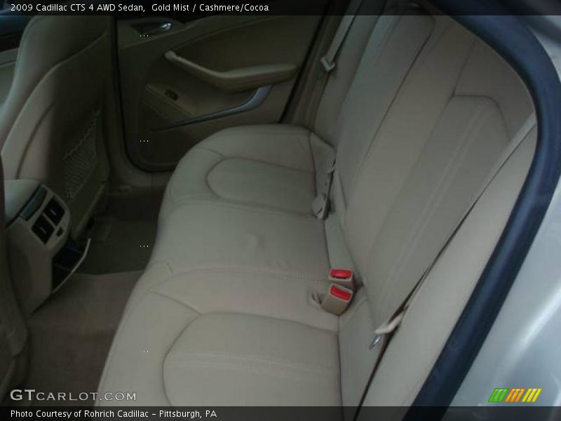 Gold Mist / Cashmere/Cocoa 2009 Cadillac CTS 4 AWD Sedan