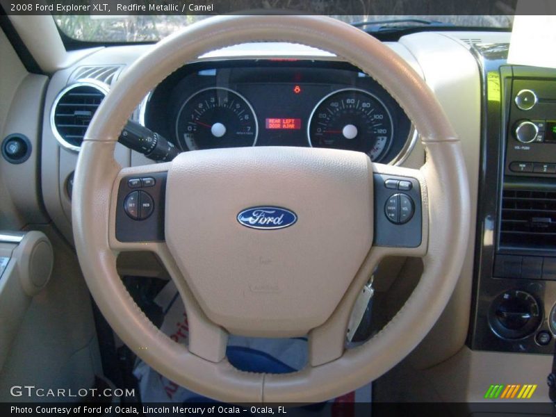 Redfire Metallic / Camel 2008 Ford Explorer XLT