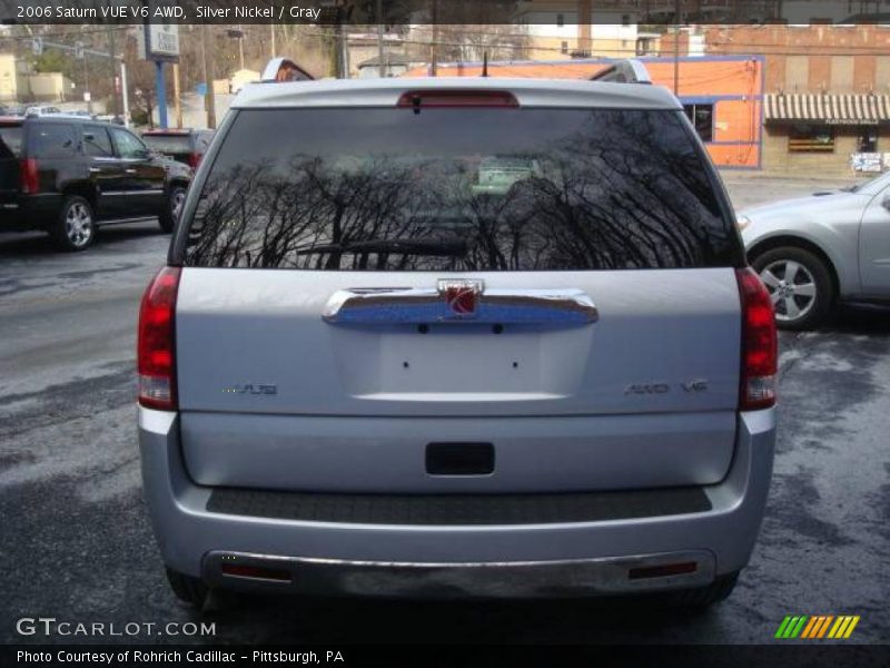 Silver Nickel / Gray 2006 Saturn VUE V6 AWD