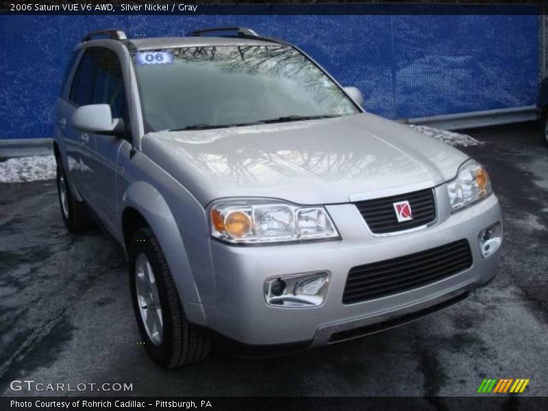 Silver Nickel / Gray 2006 Saturn VUE V6 AWD