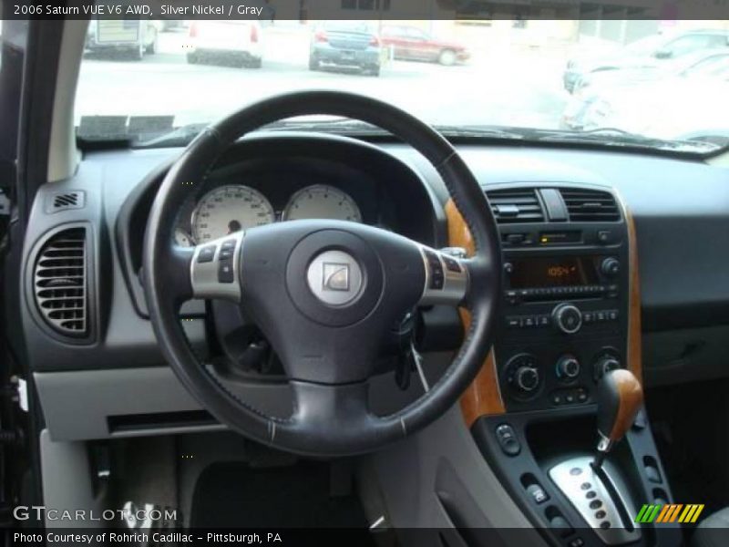 Silver Nickel / Gray 2006 Saturn VUE V6 AWD