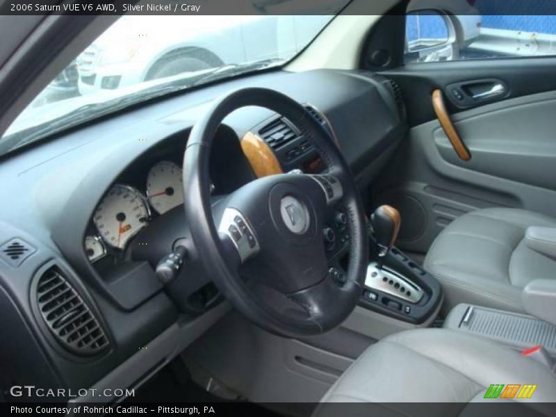 Silver Nickel / Gray 2006 Saturn VUE V6 AWD