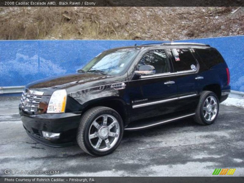 Black Raven / Ebony 2008 Cadillac Escalade AWD