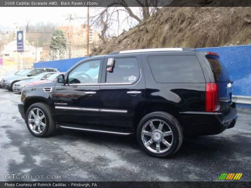 Black Raven / Ebony 2008 Cadillac Escalade AWD
