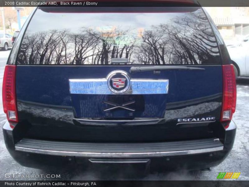 Black Raven / Ebony 2008 Cadillac Escalade AWD
