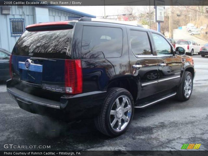 Black Raven / Ebony 2008 Cadillac Escalade AWD