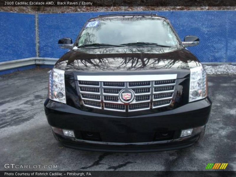 Black Raven / Ebony 2008 Cadillac Escalade AWD