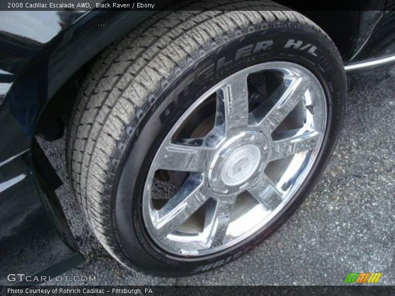 Black Raven / Ebony 2008 Cadillac Escalade AWD