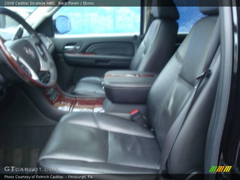 Black Raven / Ebony 2008 Cadillac Escalade AWD