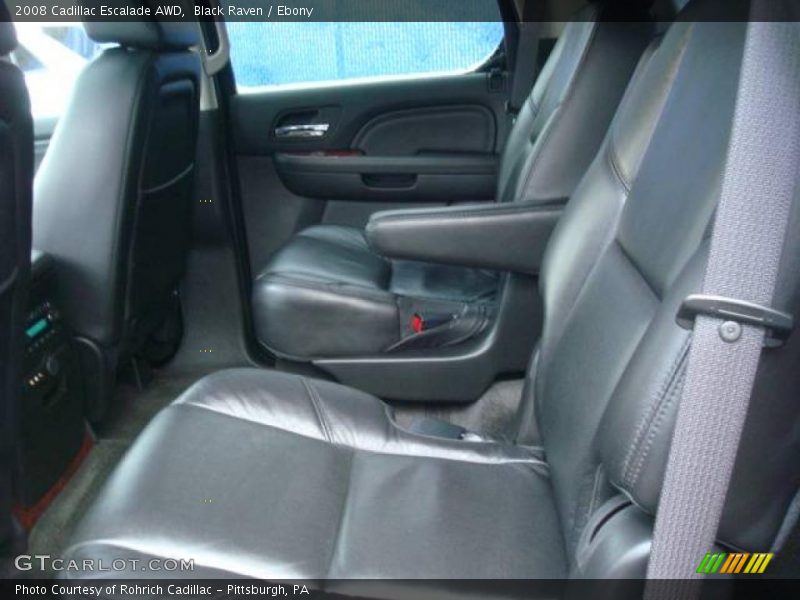 Black Raven / Ebony 2008 Cadillac Escalade AWD