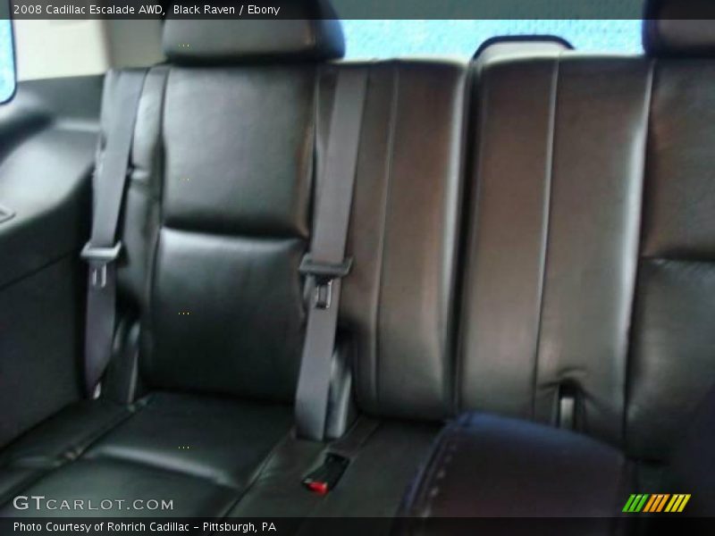 Black Raven / Ebony 2008 Cadillac Escalade AWD