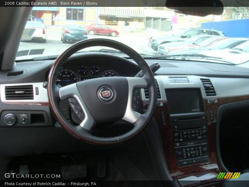 Black Raven / Ebony 2008 Cadillac Escalade AWD