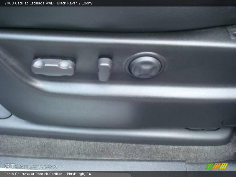 Black Raven / Ebony 2008 Cadillac Escalade AWD