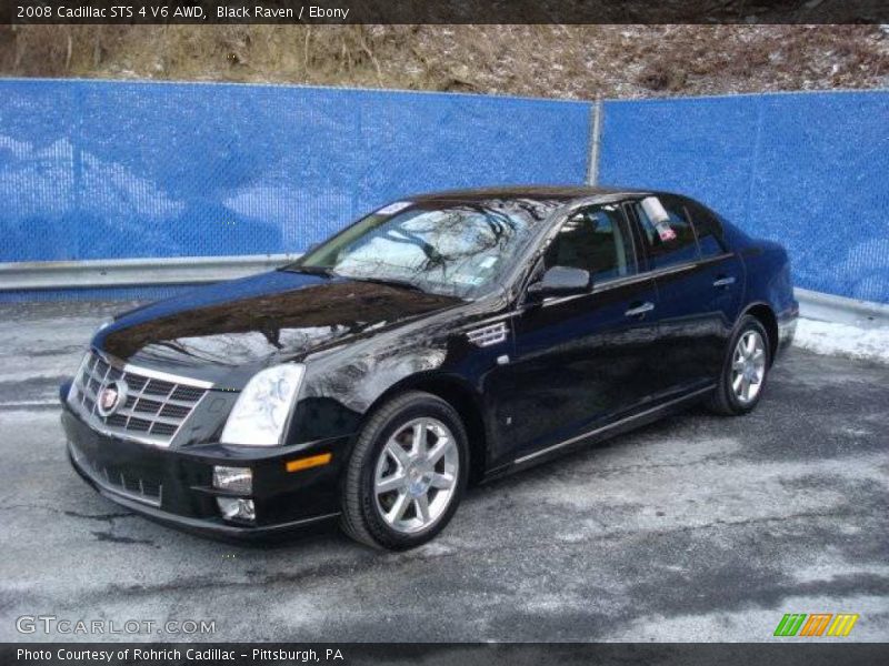 Black Raven / Ebony 2008 Cadillac STS 4 V6 AWD