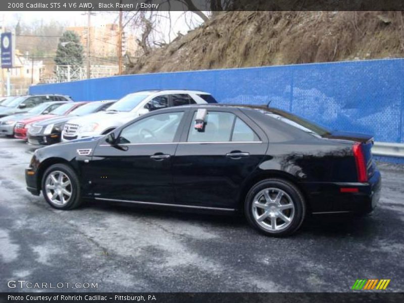 Black Raven / Ebony 2008 Cadillac STS 4 V6 AWD
