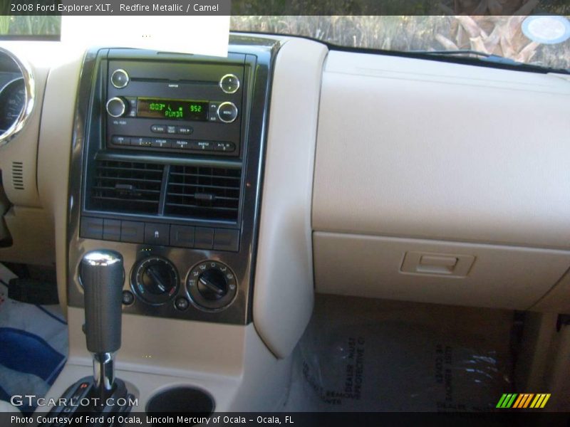 Redfire Metallic / Camel 2008 Ford Explorer XLT