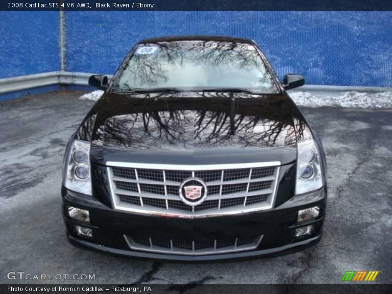 Black Raven / Ebony 2008 Cadillac STS 4 V6 AWD