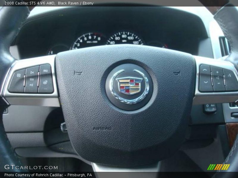 Black Raven / Ebony 2008 Cadillac STS 4 V6 AWD