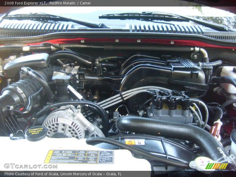 Redfire Metallic / Camel 2008 Ford Explorer XLT