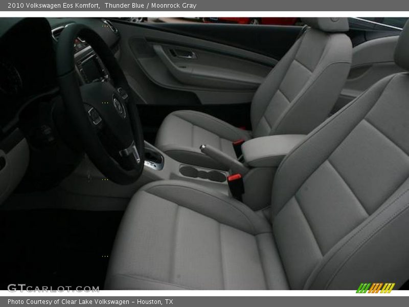 Thunder Blue / Moonrock Gray 2010 Volkswagen Eos Komfort
