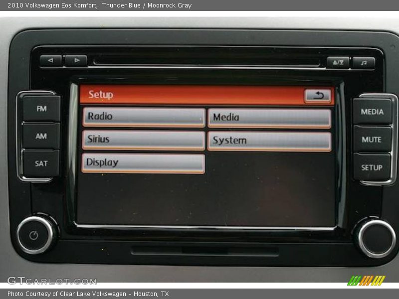 Thunder Blue / Moonrock Gray 2010 Volkswagen Eos Komfort