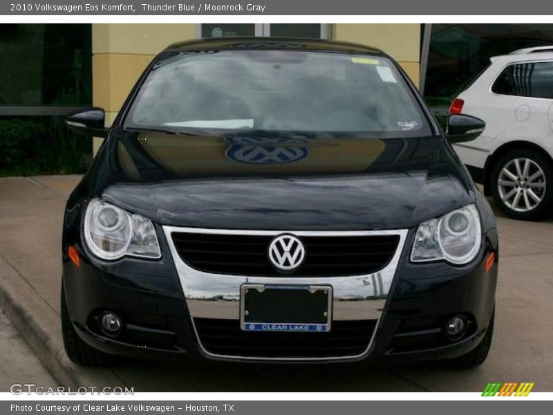 Thunder Blue / Moonrock Gray 2010 Volkswagen Eos Komfort