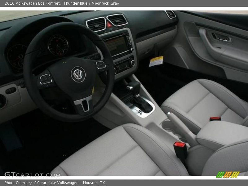 Thunder Blue / Moonrock Gray 2010 Volkswagen Eos Komfort