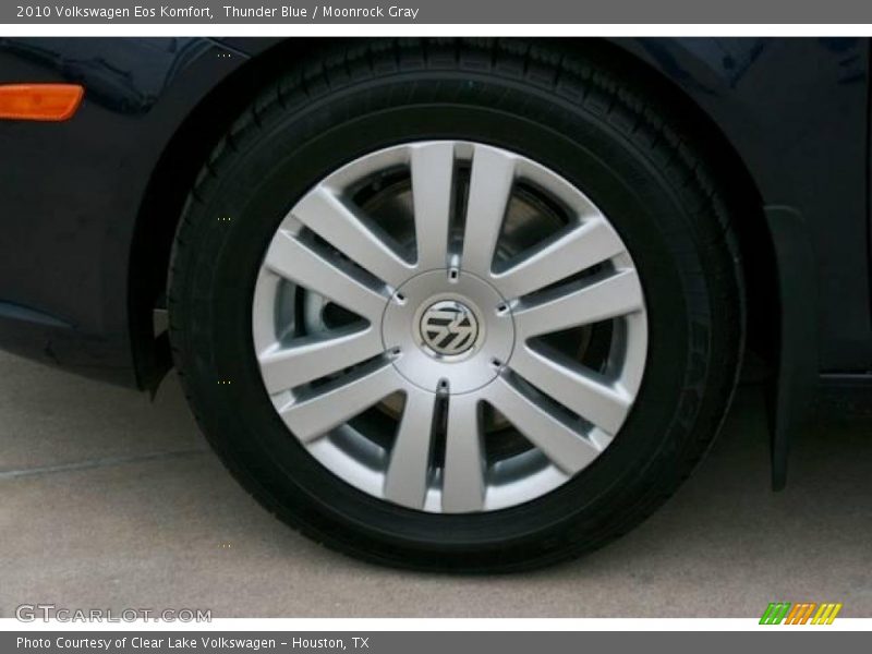 Thunder Blue / Moonrock Gray 2010 Volkswagen Eos Komfort