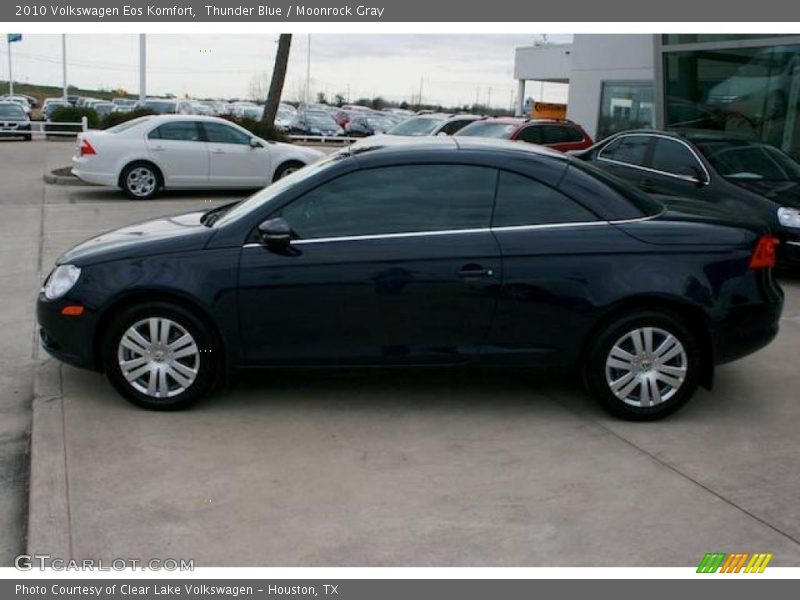 Thunder Blue / Moonrock Gray 2010 Volkswagen Eos Komfort