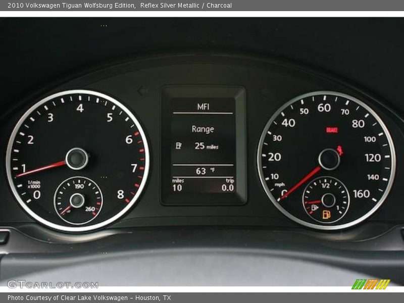 Reflex Silver Metallic / Charcoal 2010 Volkswagen Tiguan Wolfsburg Edition