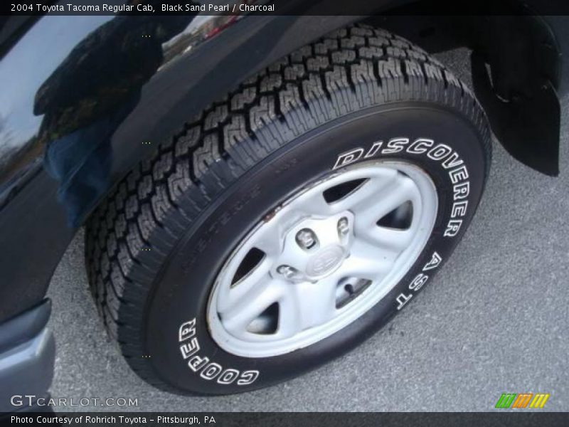 Black Sand Pearl / Charcoal 2004 Toyota Tacoma Regular Cab