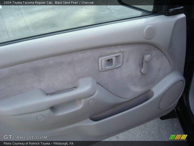 Black Sand Pearl / Charcoal 2004 Toyota Tacoma Regular Cab