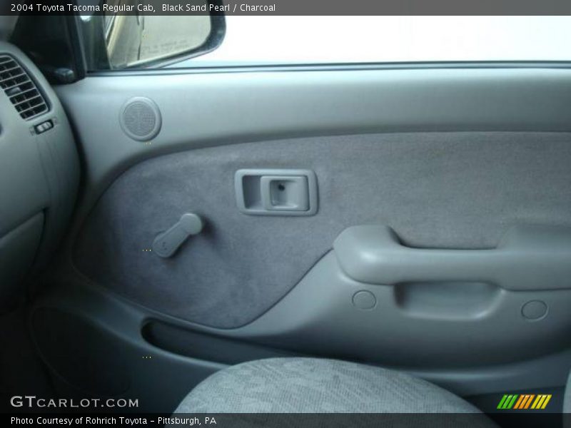 Black Sand Pearl / Charcoal 2004 Toyota Tacoma Regular Cab