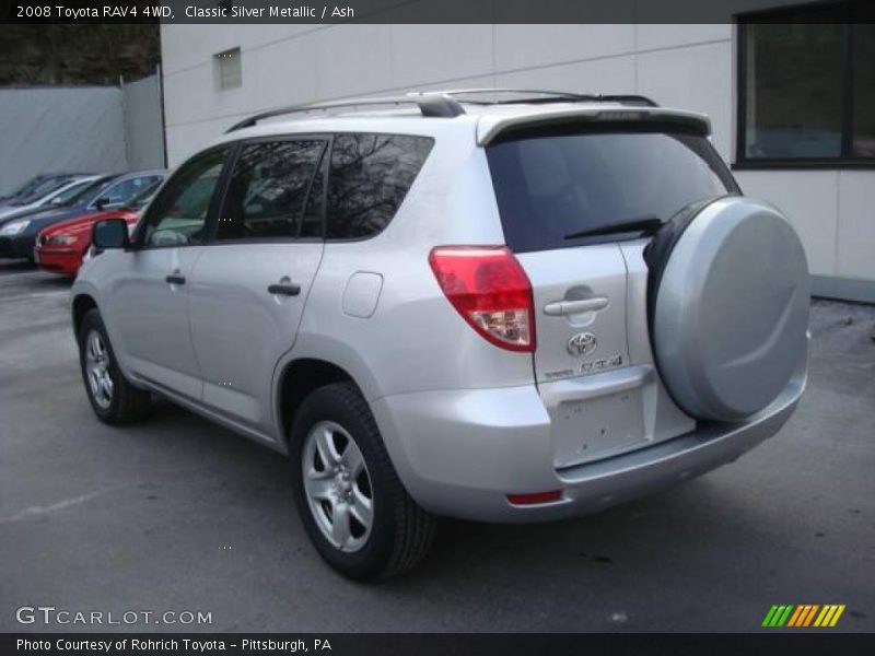 Classic Silver Metallic / Ash 2008 Toyota RAV4 4WD