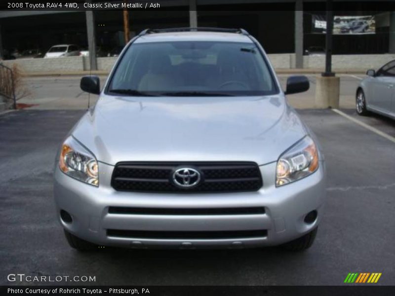 Classic Silver Metallic / Ash 2008 Toyota RAV4 4WD