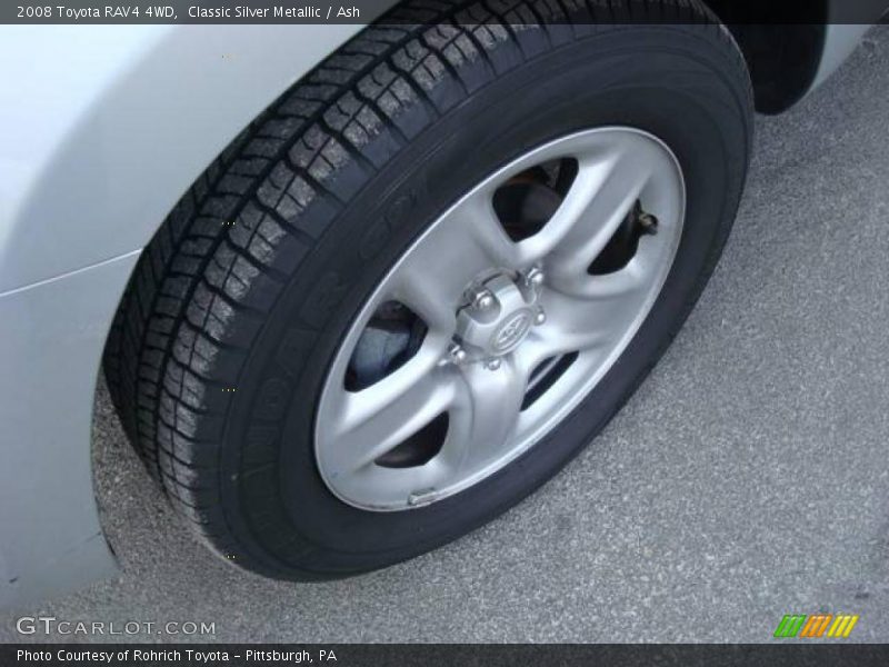 Classic Silver Metallic / Ash 2008 Toyota RAV4 4WD