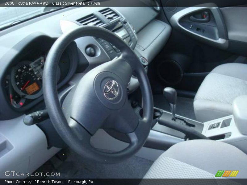 Classic Silver Metallic / Ash 2008 Toyota RAV4 4WD