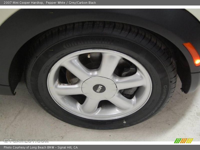 Pepper White / Grey/Carbon Black 2007 Mini Cooper Hardtop