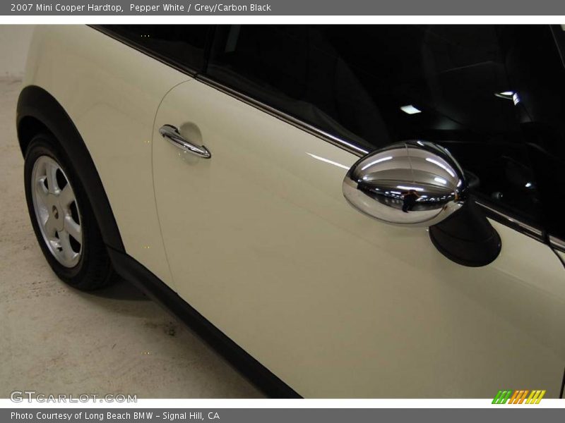 Pepper White / Grey/Carbon Black 2007 Mini Cooper Hardtop