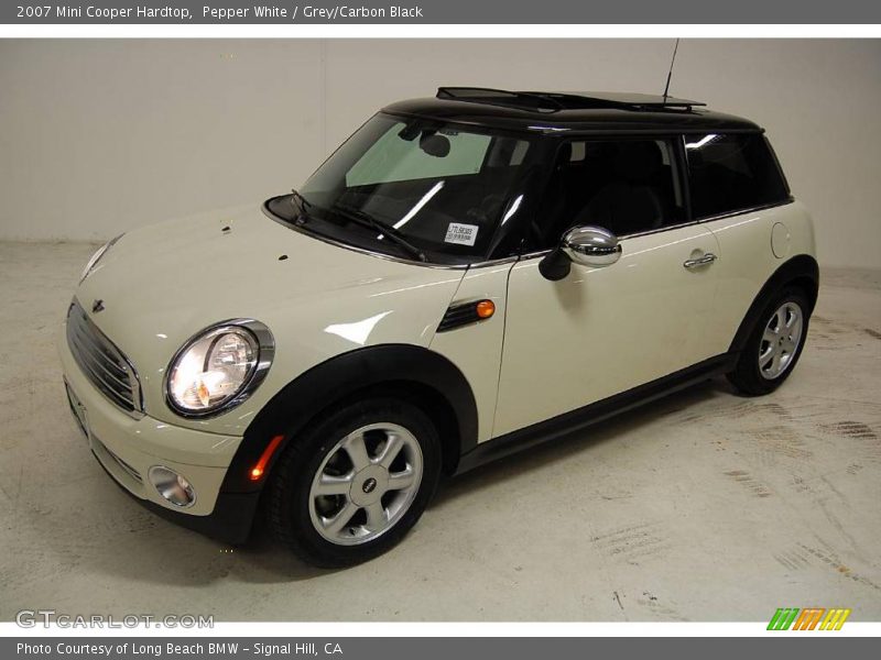 Pepper White / Grey/Carbon Black 2007 Mini Cooper Hardtop