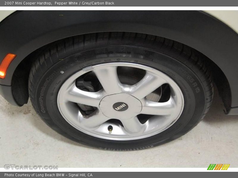 Pepper White / Grey/Carbon Black 2007 Mini Cooper Hardtop
