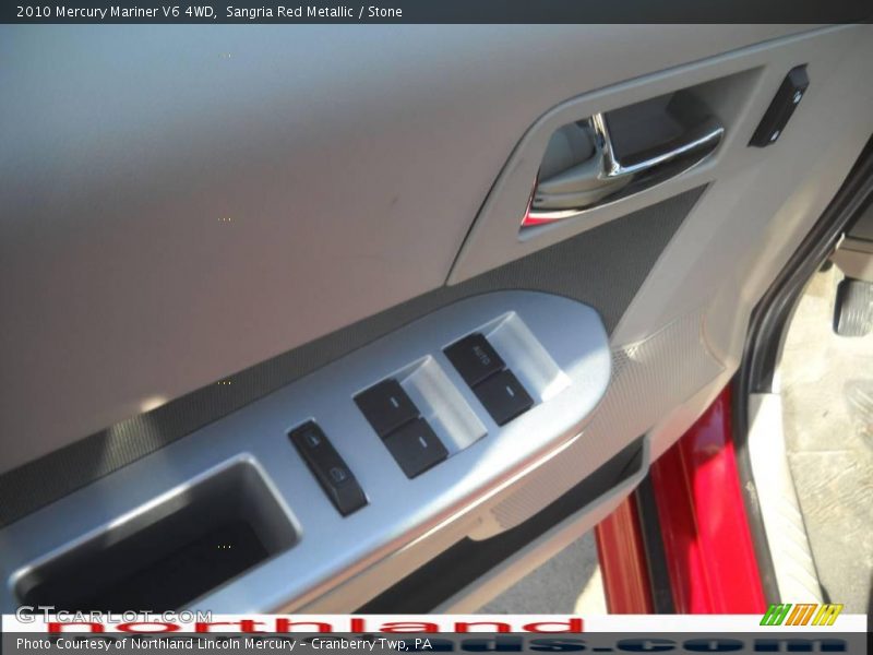 Sangria Red Metallic / Stone 2010 Mercury Mariner V6 4WD
