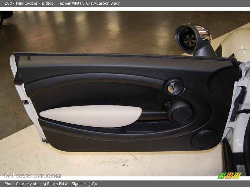 Pepper White / Grey/Carbon Black 2007 Mini Cooper Hardtop
