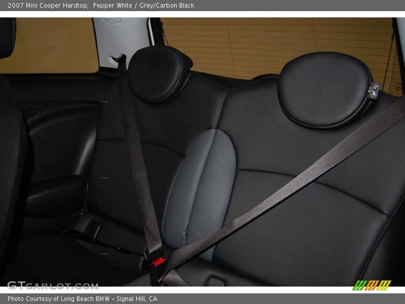 Pepper White / Grey/Carbon Black 2007 Mini Cooper Hardtop