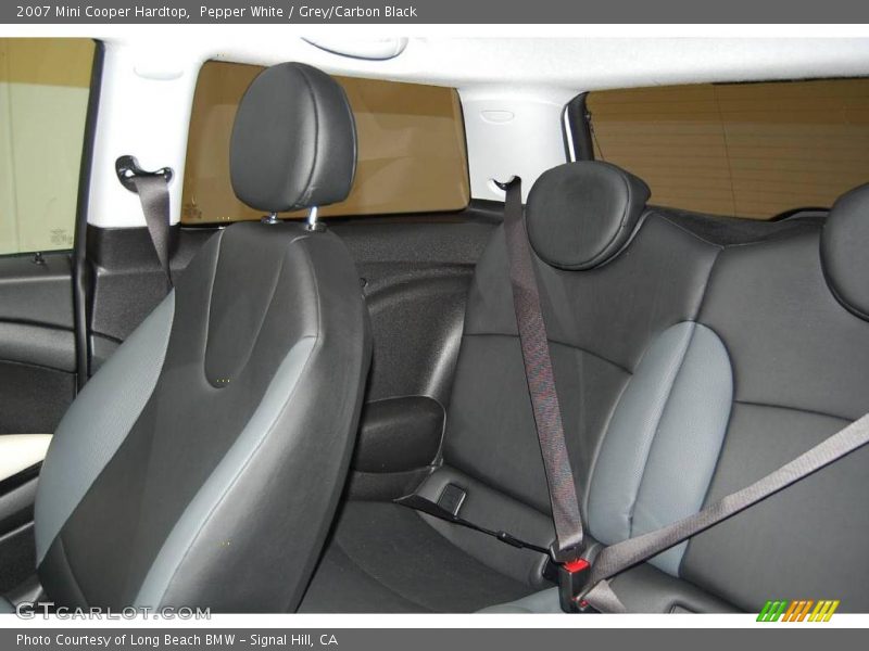 Pepper White / Grey/Carbon Black 2007 Mini Cooper Hardtop