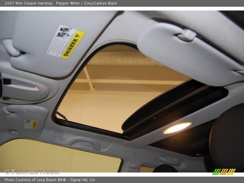 Pepper White / Grey/Carbon Black 2007 Mini Cooper Hardtop